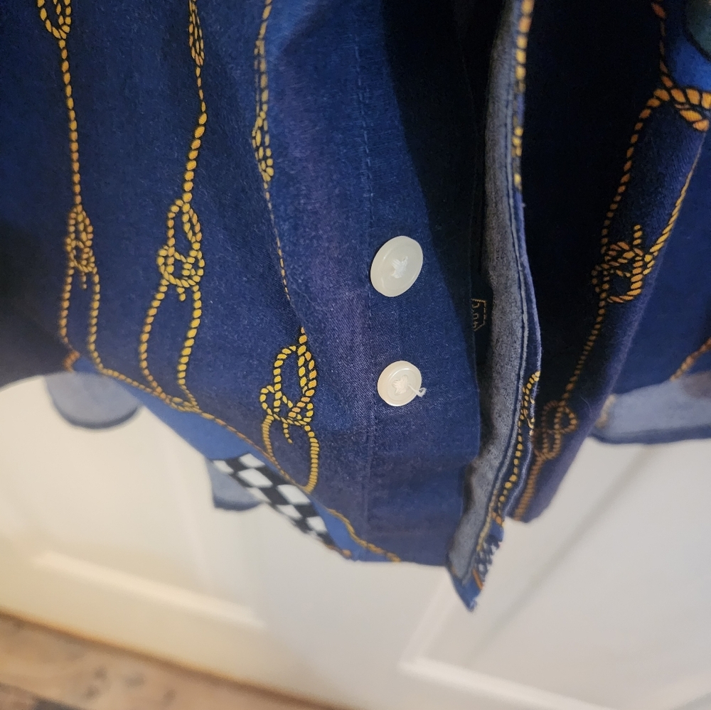 Vintage Tommy Hilfiger Men's Short Sleeve Button Up Shirt